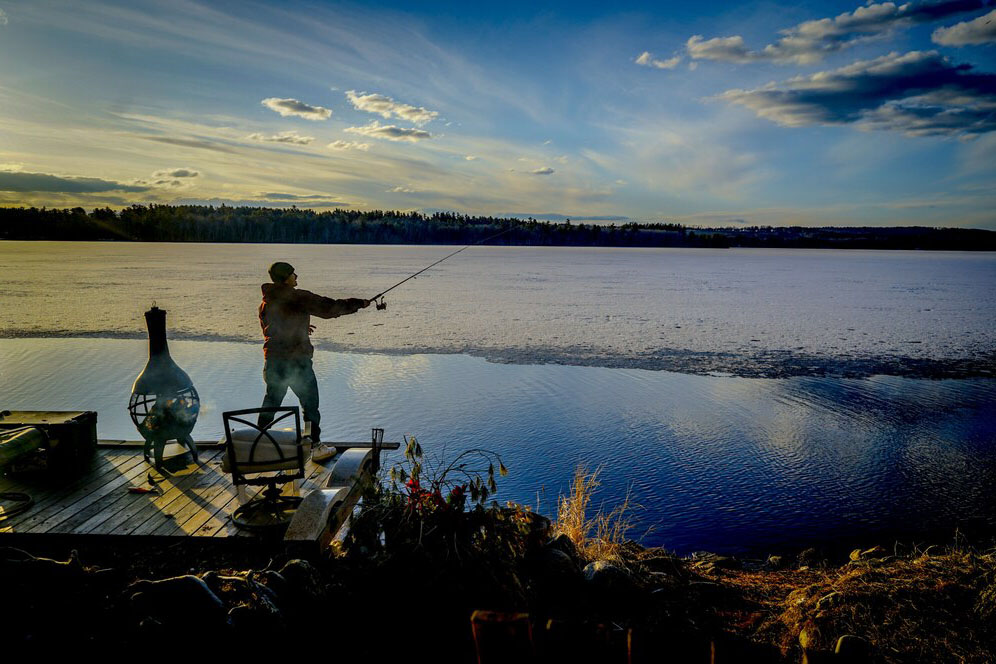 Pescuit la Stiuca pe lacul Obretinciuc